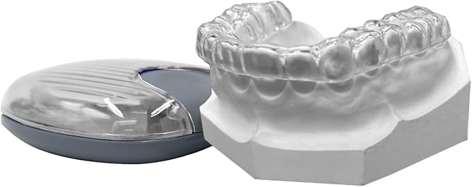 Custom Dental Night Guard,Durable Mouth Guard for Bruxism,Teeth Grinding & Clenching,Relieve Soreness in Jaw Muscles - Lower Guard (Soft-2mm) - One(1) Guard
