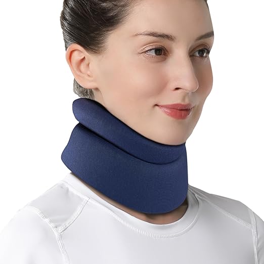 Velpeau Neck Brace -Foa+D2:D74m Cervical Collar - Soft Neck Support Relieves Pain & Pressure in Spine - Wraps Aligns Stabilizes Vertebrae - Can Be Used During Sleep