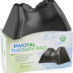 Occipital Release Tool for Pivotal Therapy and TMJ [FSA/HSA Eligible] - Cervical Traction Pillow - Neck Stretcher and Shoulder Relaxer - Neck Traction Device for Spinal Alignment & Tension Headaches