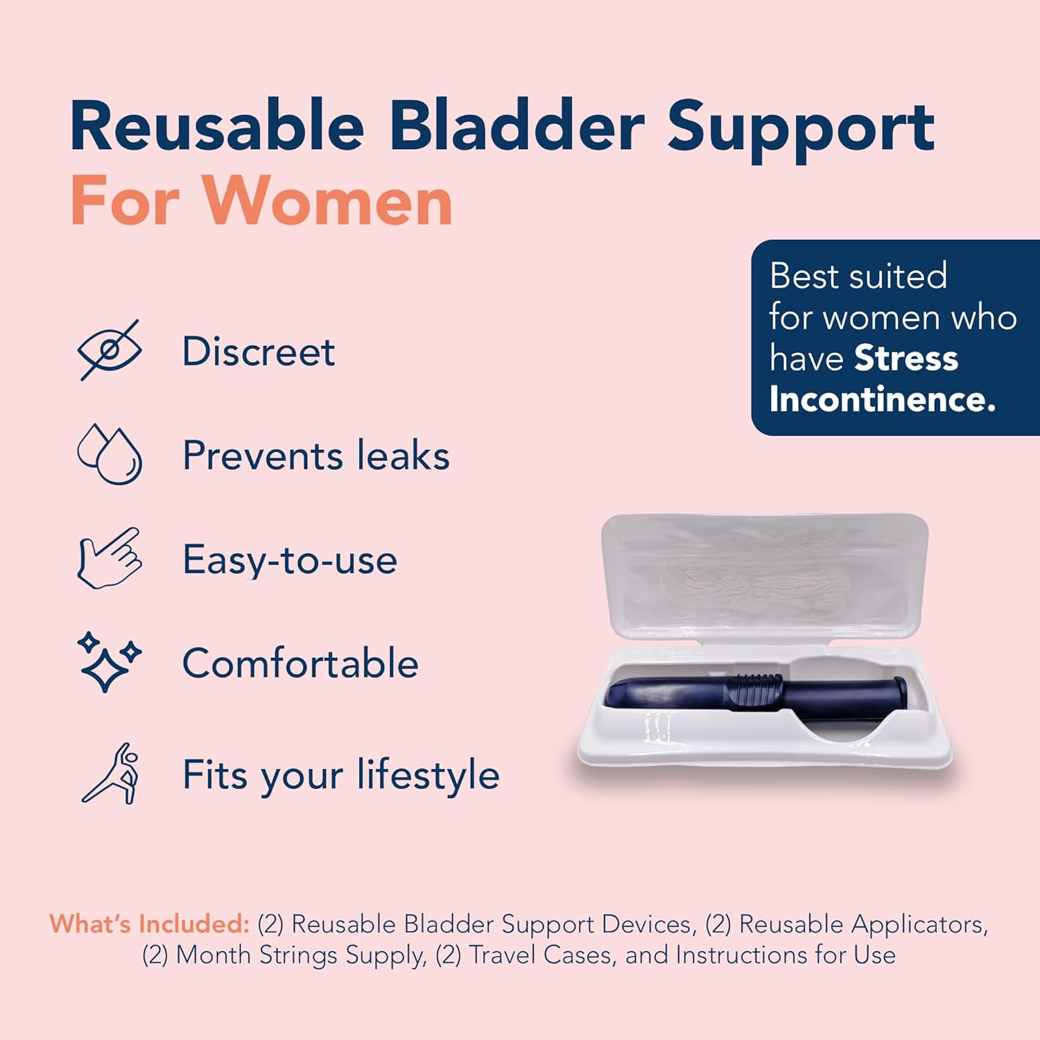 Revive Bladder Support for Women | Discreetly Control Leaks for up to 12 Hours | Supports Stress Incontinence | Comfortable Alternative to Pads & Liners... - Image 3