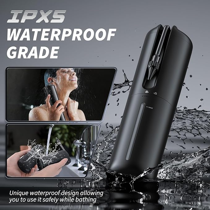 Ear Wax Removal - Electric Ear Irrigation Flushing System - Water Powered Ear Cleaner with 4 Pressure Modes - Safe and Effective Ear Cleaning Tool - Water Resistant USB Rechargeable Brand: Lebbtl - Image 3