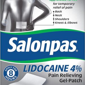 Salonpas, Gel-Patch, 6 count, for Back, Neck, Shoulder, Knee Pain and Muscle Soreness