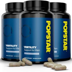 Fertility Supplement For Men - Doctor Formulated - Made in the USA - Men's Prenatal Vitamins - Male Fertility Supplements - Booster - Count & Motility Activator - 90 Vegan Capsules (3 Month Supply)