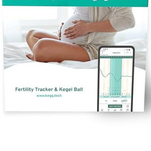 OvuCore by OvuSense - Real Time Ovulation Test & Predictor, Fertility Monitor Kit with Tracking App Included, Clinically Proven Accuracy Even for Irregular Cycles and PCOS