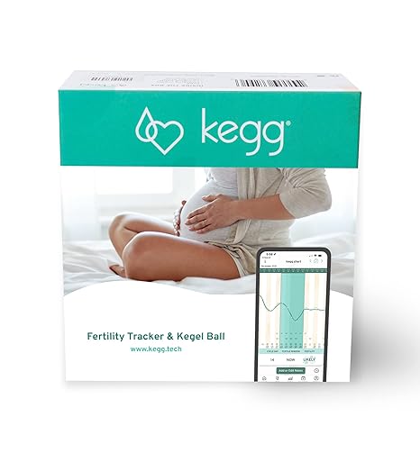 Fertility Tracker + Free Fertility App | 12-month pregnancy warranty | No Recurring costs | Predicts Fertile Window | Helps Exercise Pelvic Floor Muscles