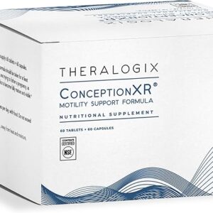 Theralogix ConceptionXR Motility Support Formula - Men's Preconception Vitamins for Fertility Support - Male Fertility Supplements for Sperm Health* - NSF Certified - 60 Tabs + 60 Caps (30-Day Supply)