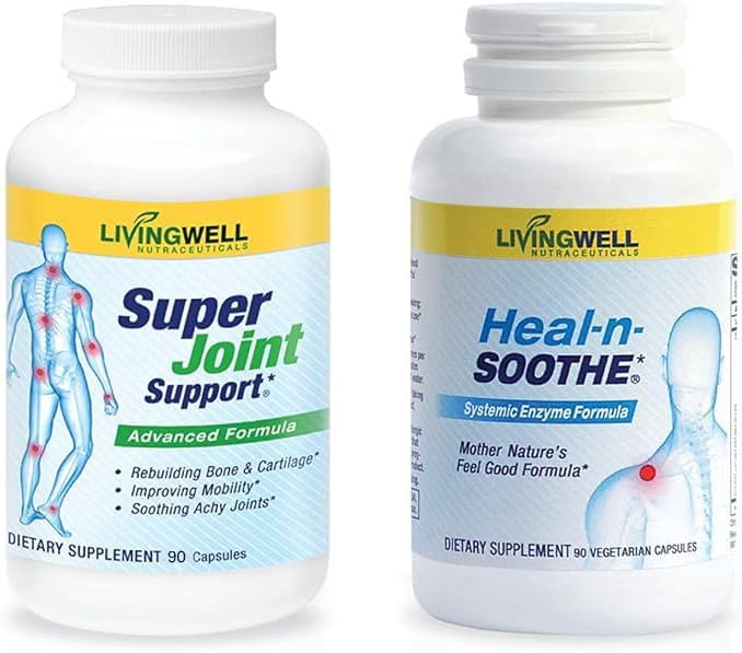 HEAL-N-SOOTHE and Super Joint Support - Natural Joint Supplements