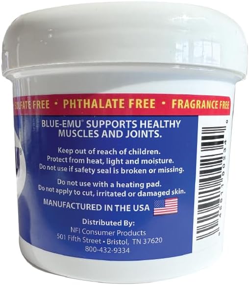 Blue Emu Muscle and Joint Deep Soothing Original Analgesic Cream, 1 Pack 12oz,00234 - Image 2