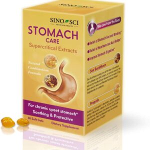 Stomach Care - Stomach Relief of Stomach Gas and Bloating, Stomach Digestion, Relieve Heartburn and Acid Reflux, 30 Counts