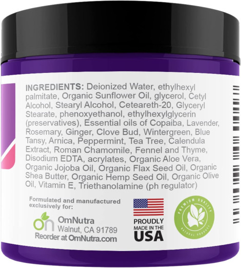 OncoEase Light Oncology Cream with Arnica - 4oz Lotion for Chemo & Radiation Patients, Sunburn Treatment, Dry Skin Care, Face & Body Cream Chemotherapy Care Package Essentials - Image 4