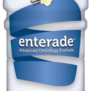 enterade AO 12 Bottles Vanilla, Specially Formulated to Reduce Treatment GI Side Effects, Supportive Care Beverage, 8 oz Bottles (12 Pack)