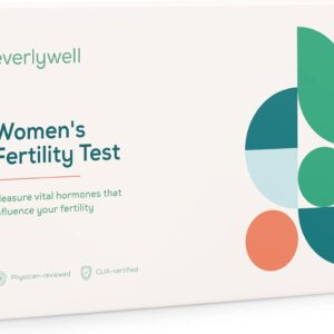 Everlywell Women's Fertility Test - at Home - CLIA-Certified Adult Test - Discreet Blood Analysis Results Within Days - Measures Hormonal Balance