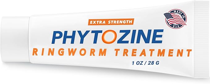 Extra Strength Antifungal Ringworm Treatment Cream for Humans - Powerful Antifungal Cream- Effective Athlete's Foot Treatment with Tolnaftate and Natural Oils for Adults and Kids (1 Ounce)