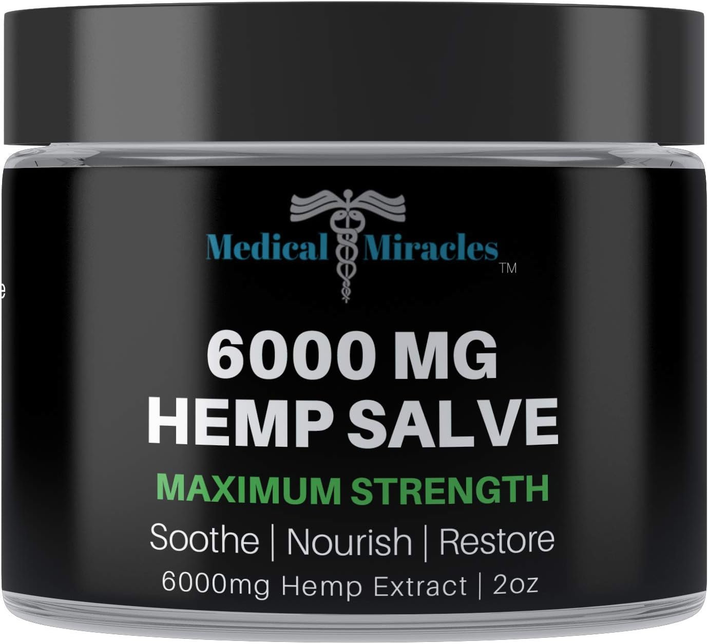 6000 MG Maximum Strength Healing Salve Use for HIPS, Joints, Neck, Back. Made with The Finest Available Ingredients