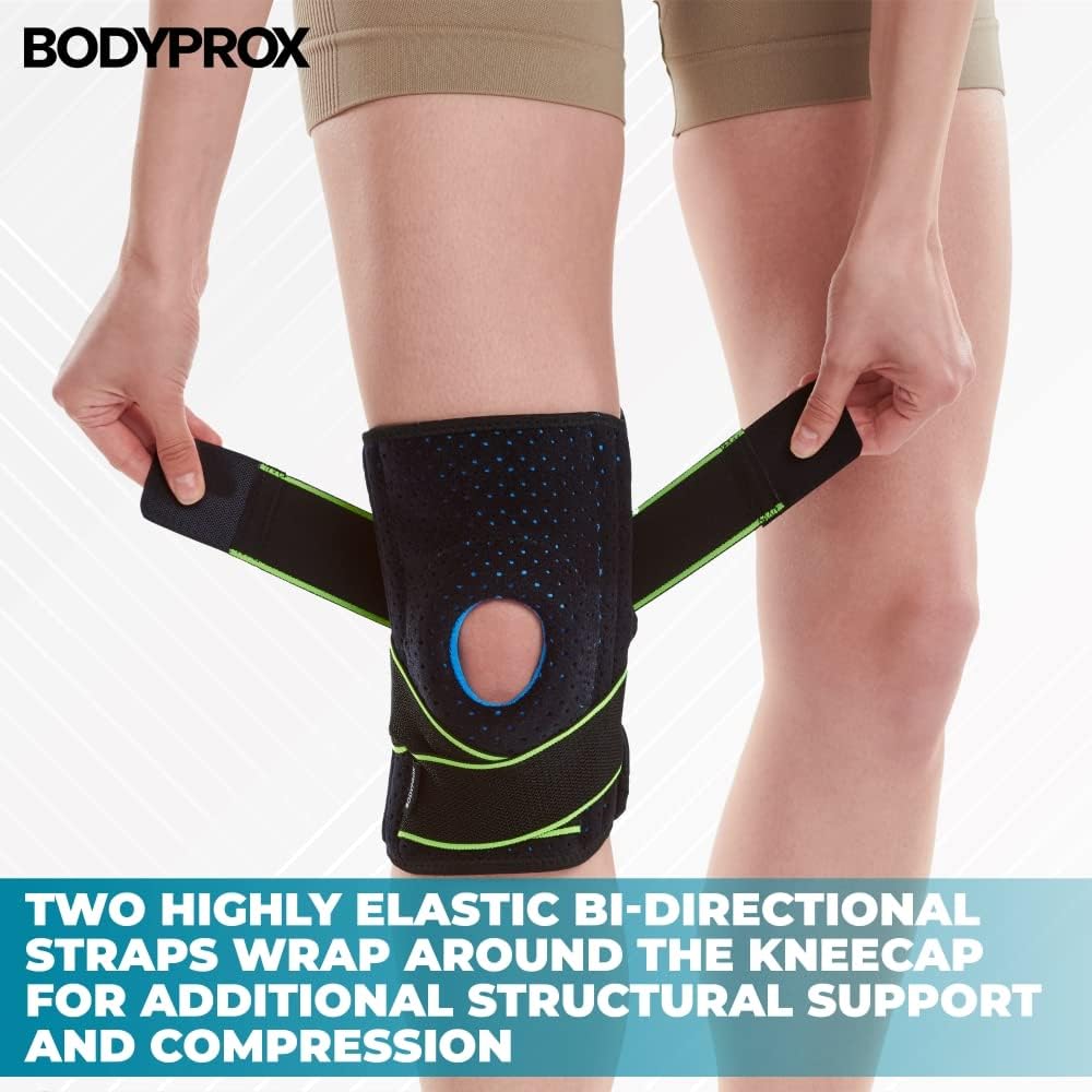 Bodyprox Knee Brace with Side Stabilizers & Patella Gel Pads for Knee Support - Image 3