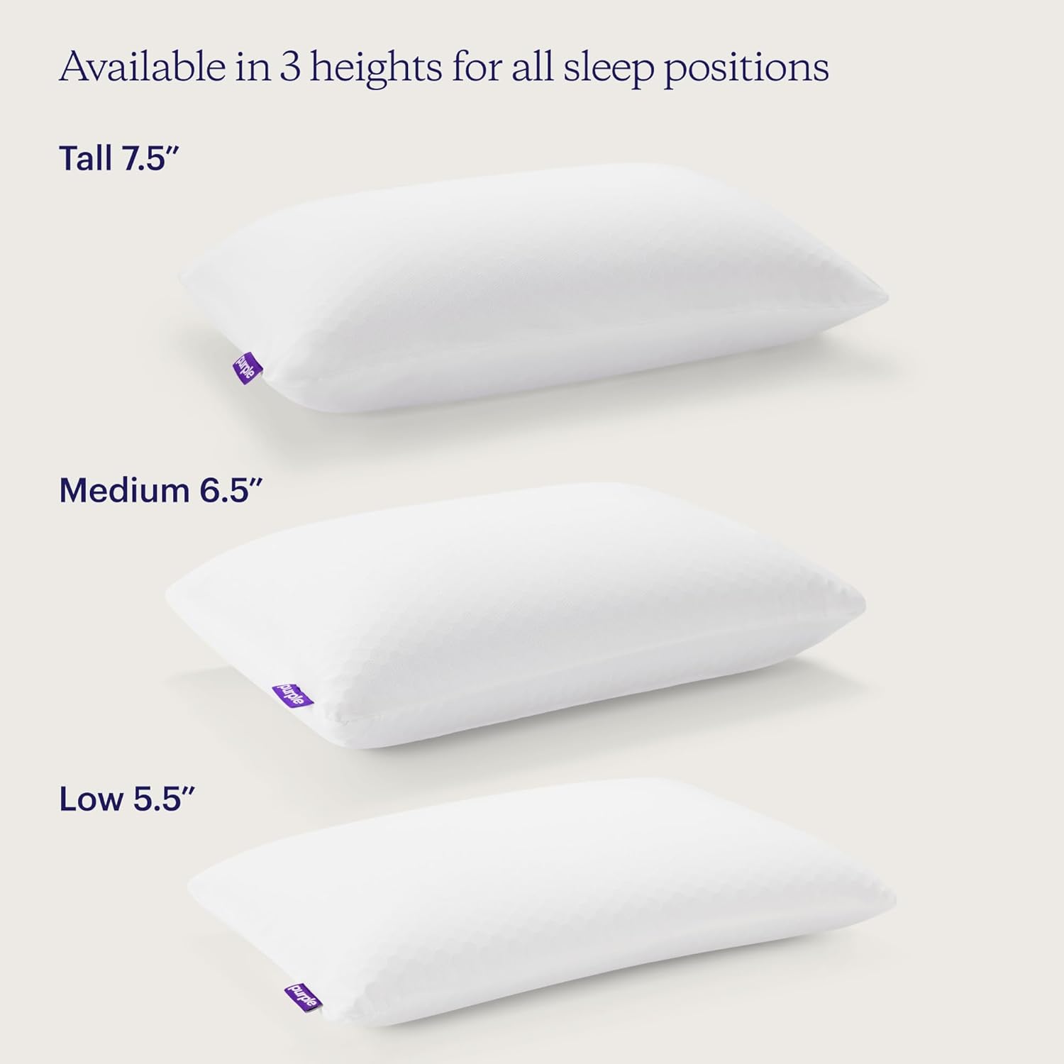 Purple Harmony Pillow | The Greatest Pillow Ever Invented, Hex Grid, No Pressure Support, Stays Cool, Good Housekeeping Award Winning Pillow - Image 2