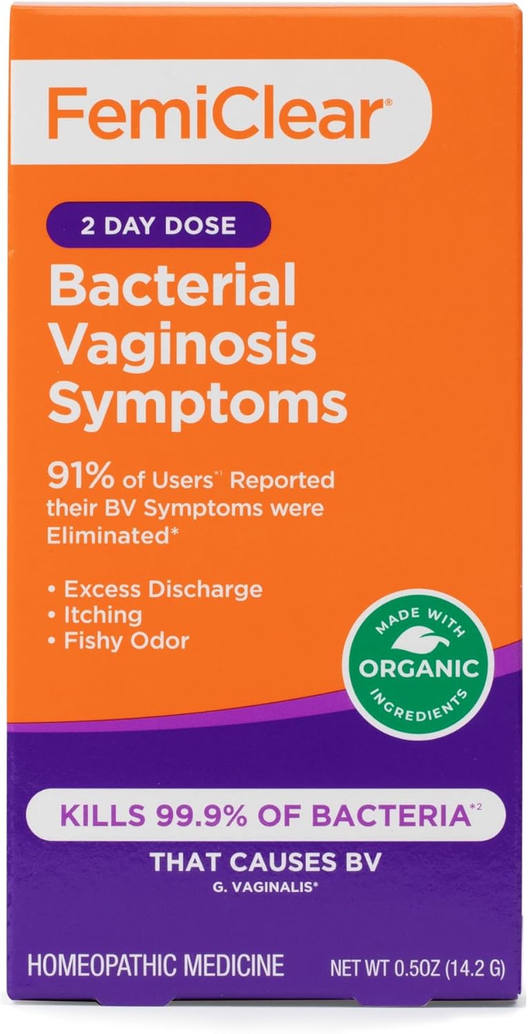 FemiClear (BV) Symptoms - Vaginal Ointment for Fishy Odor, Excess Discharge, Itching & Discomfort Due to Bacterial Vaginosis, All-Natural and Organic Ingredients, 2-Day Dose - Image 3