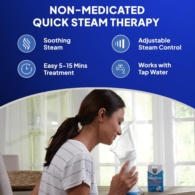 Mypurmist 2 Ultrapure Handheld Personal Steam Inhaler, Vaporizer and Humidifier (Plug-in) - Image 4