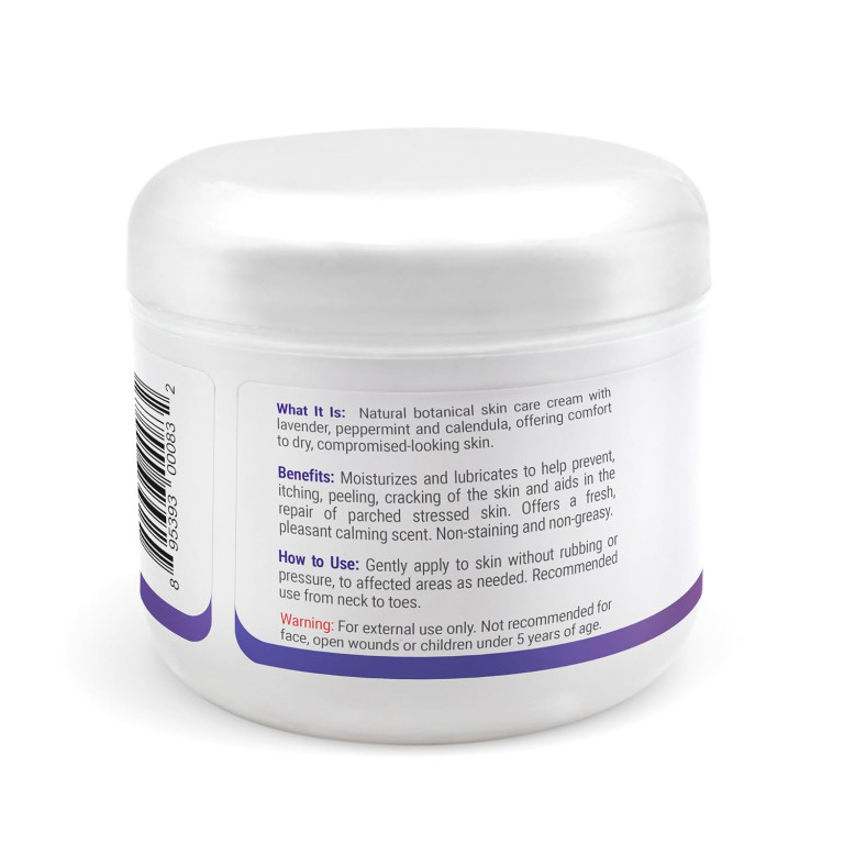 Oncology Body Cream with Botanicals by PhysAssist, 4 oz. (Pack of 1) | Oils of Lavender, Calendula, Peppermint - Image 4