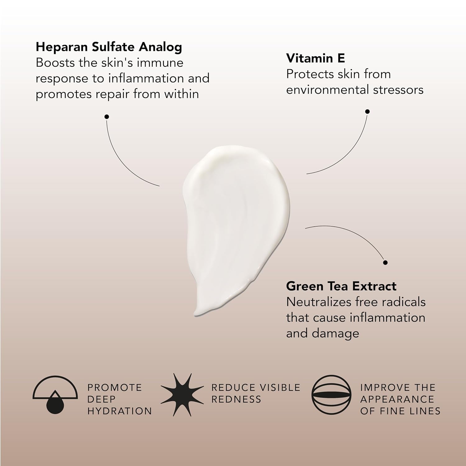 Senté Dermal Repair Facial Cream - All-In-One Skin Renewal - Hydrate And Rejuvenate Sensitive, Rosacea-Prone Skin – with Patented HSA, Vitamin E and Green Tea Extract - 1.7 Fl Oz - Image 5