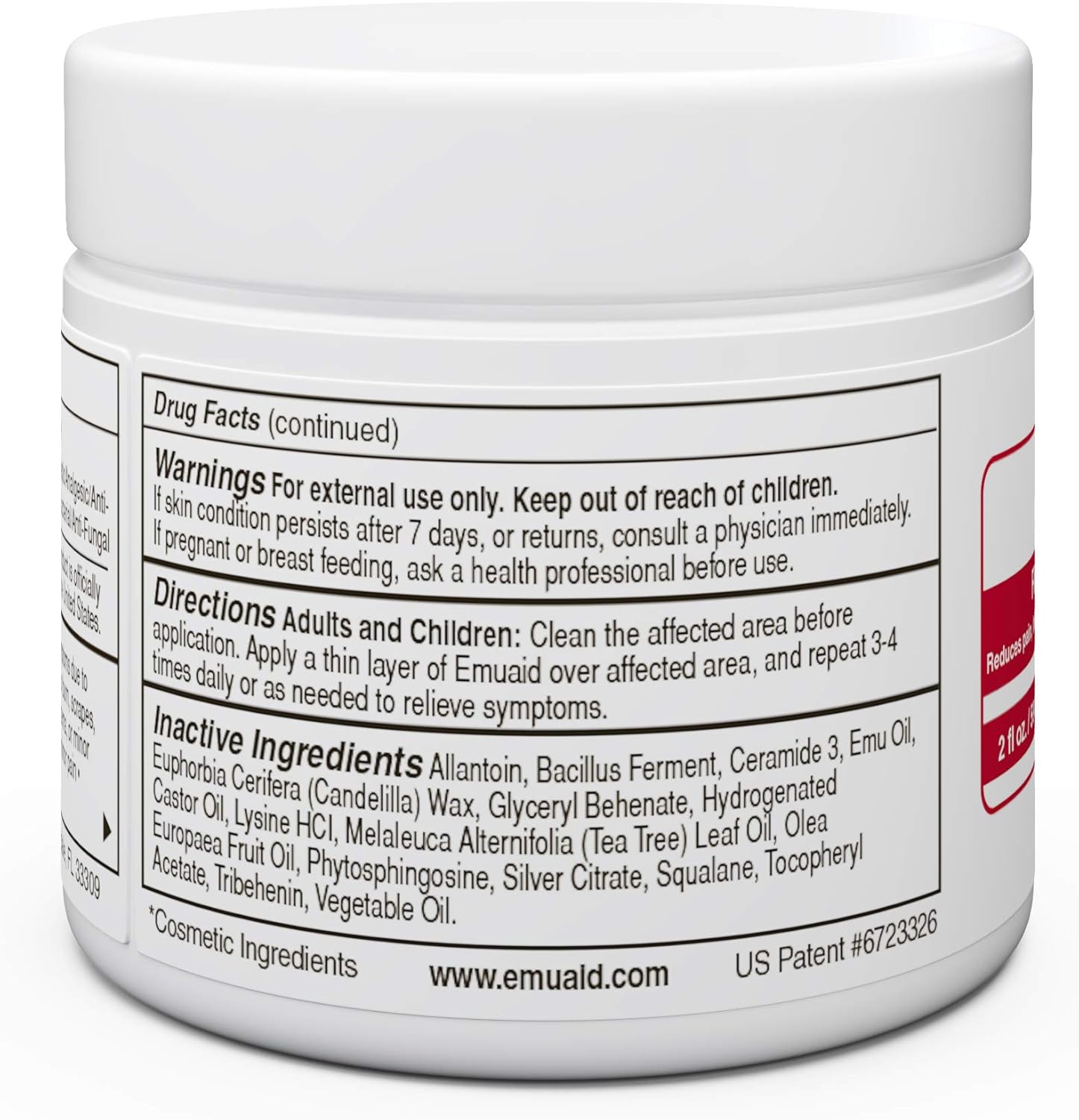 emuaid EMUAIDMAX Ointment 2oz - Eczema Cream. Maximum Strength Treatment. Use Max Strength for Athletes Foot, Psoriasis, Jock Itch, Anti Itch, Rash and Skin Yeast Infection. - Image 5