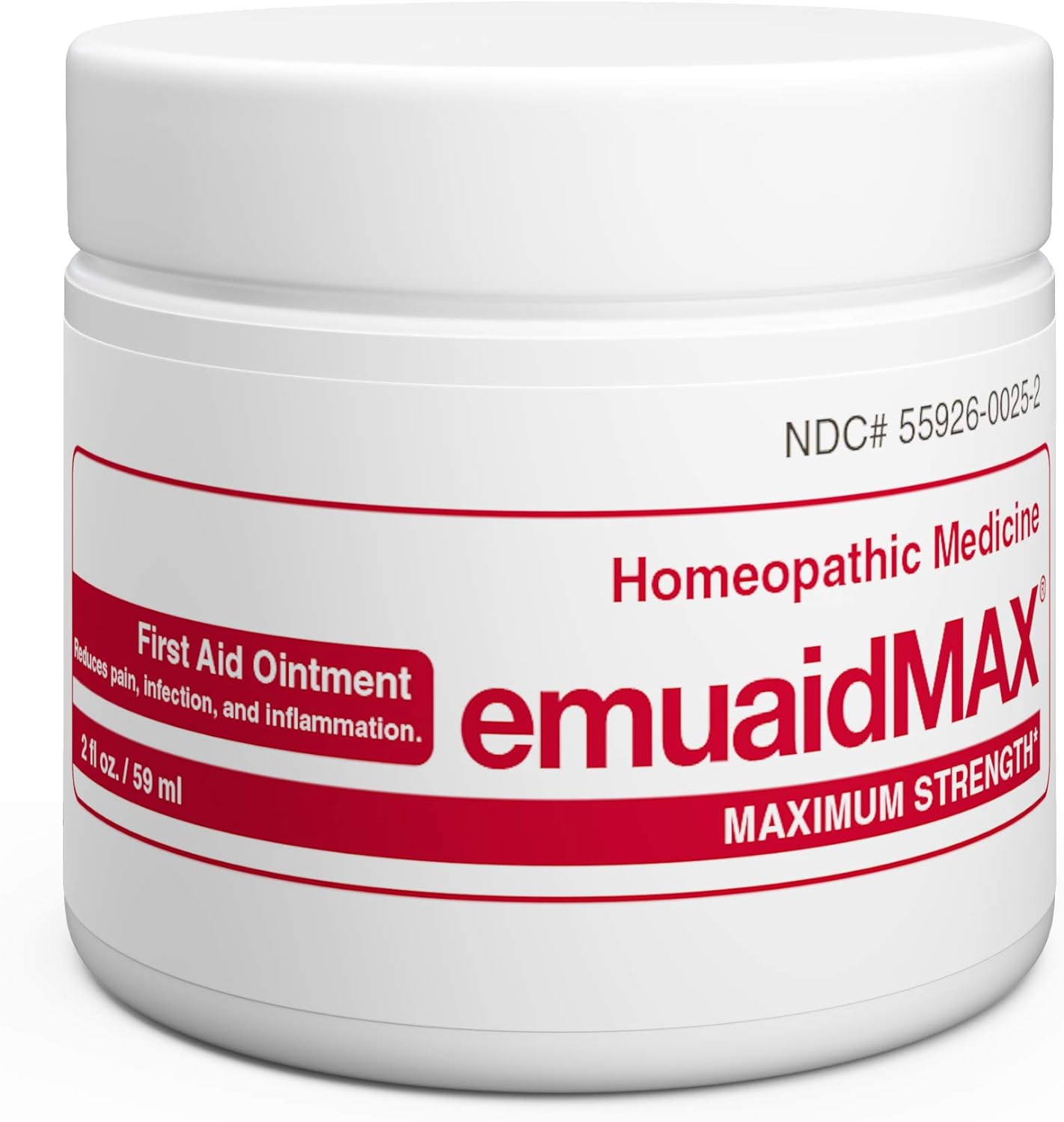 emuaid EMUAIDMAX Ointment 2oz - Eczema Cream. Maximum Strength Treatment. Use Max Strength for Athletes Foot, Psoriasis, Jock Itch, Anti Itch, Rash and Skin Yeast Infection.