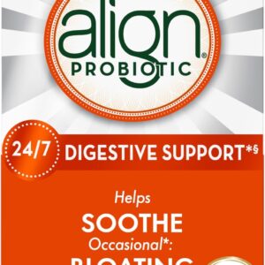 Align Probiotic, Probiotics for Women and Men, Daily Probiotic Supplement for Digestive Health*, 1 Recommended Probiotic by Doctors and Gastroenterologists, 77 Capsules