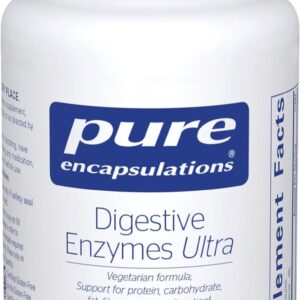 Pure Encapsulations Digestive Enzymes Ultra - Aids Digestion of Protein, Carbs, Fat & More* - 90 Capsules