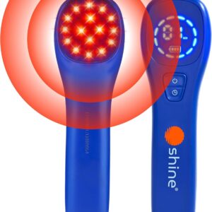 SHINE™ [NEW 2024 Model] Red Light Therapy for Body - Medical Red Infrared Light Therapy - LED Light Dual Wavelength - Red 660nm and Infrared 850nm Light Therapy - Joint and Muscle Care - Fast Recovery