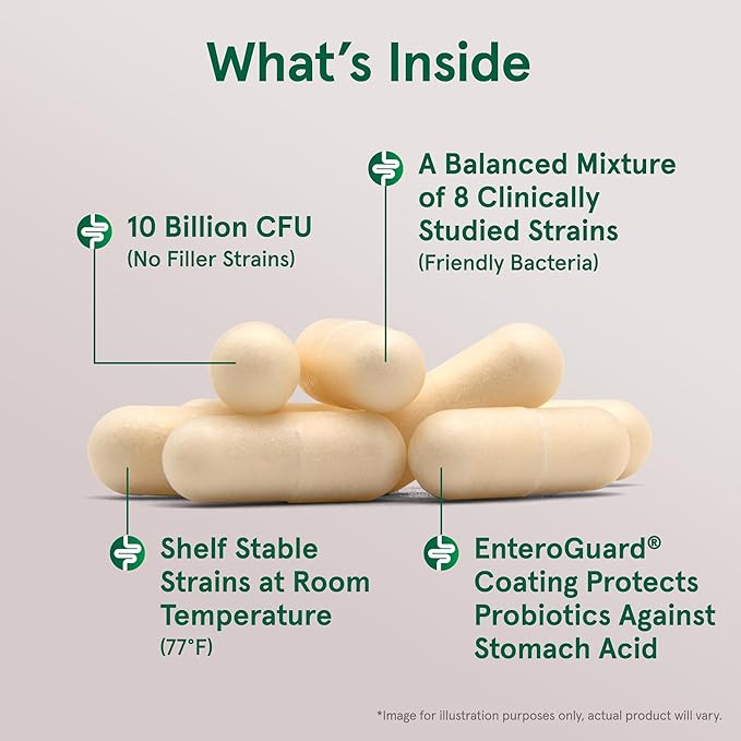 Jarrow Formulas Jarro-Dophilus EPS Probiotics 10 Billion CFU, Dietary Supplement for Intestinal Tract Support, Gut Health Supplements for Women and Men, 60 Veggie Capsules, 30 Day Supply (Pack of 12) - Image 3