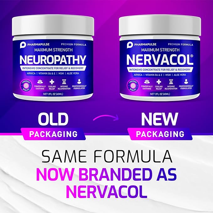 Pharmapulse Neuropathy Nerve Relief Cream – Maximum Strength for Feet, Hands, Legs, Toes, Lower Back - Alpha Lipoic Acid, Arnica, Vitamin B6, Aloe Vera, MSM - Effective Soothing - Image 2