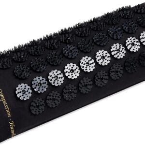 ShaktiMat Acupressure Neck Pillow Original Level, Organic Cotton GOTS Certified, FSA/HSA Eligible, Ethically Handcrafted in India, Sustainable and Durable. Acupuncture relieves Stress, Tension