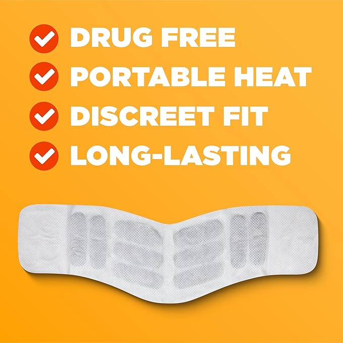 ThermaCare Heat Wraps, Neck & Shoulder Heating Pads & Relief Patches, 5 Count - Image 4