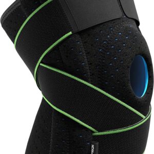 Bodyprox Knee Brace with Side Stabilizers & Patella Gel Pads for Knee Support