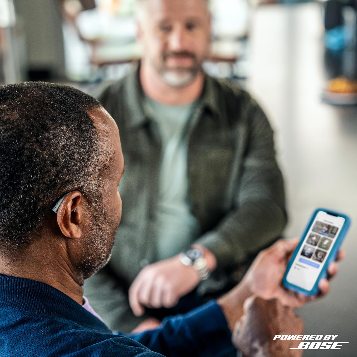 Lexie B2 Plus OTC Hearing Aids Powered by Bose - Rechargeable Hearing Aids for Seniors, 18 Hour Wireless Charging Case, Hearing Aids with Bluetooth Enabled Calls On iOS, Hearing Aids (Light Gray) - Image 4