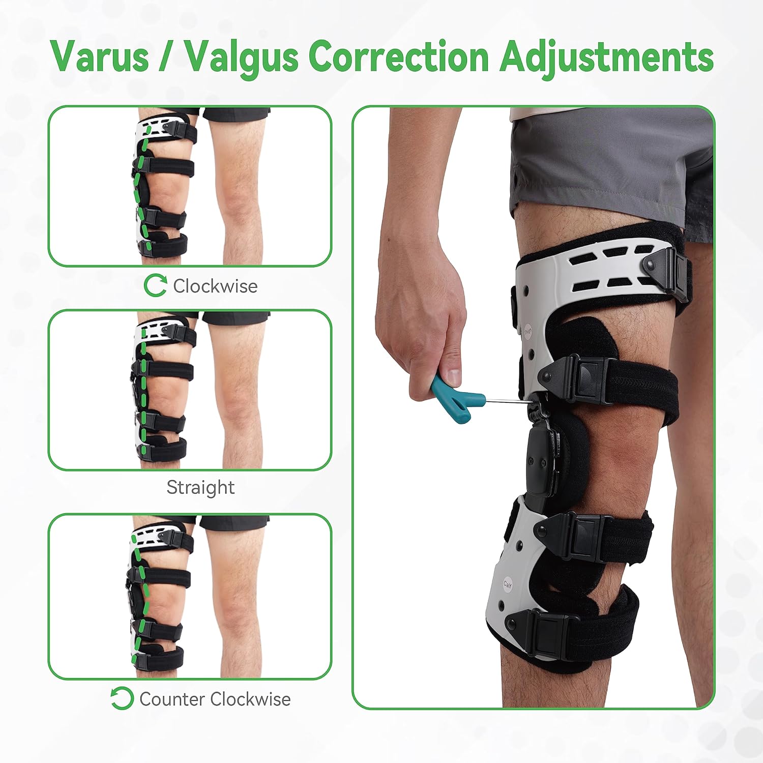 Orthomen OA Unloader Knee Brace - Support for Arthritis Pain, Osteoarthritis, Cartilage Defect Repair, Avascular Necrosis, Bone on Bone Knee Joint Pain and Degeneration - Image 5