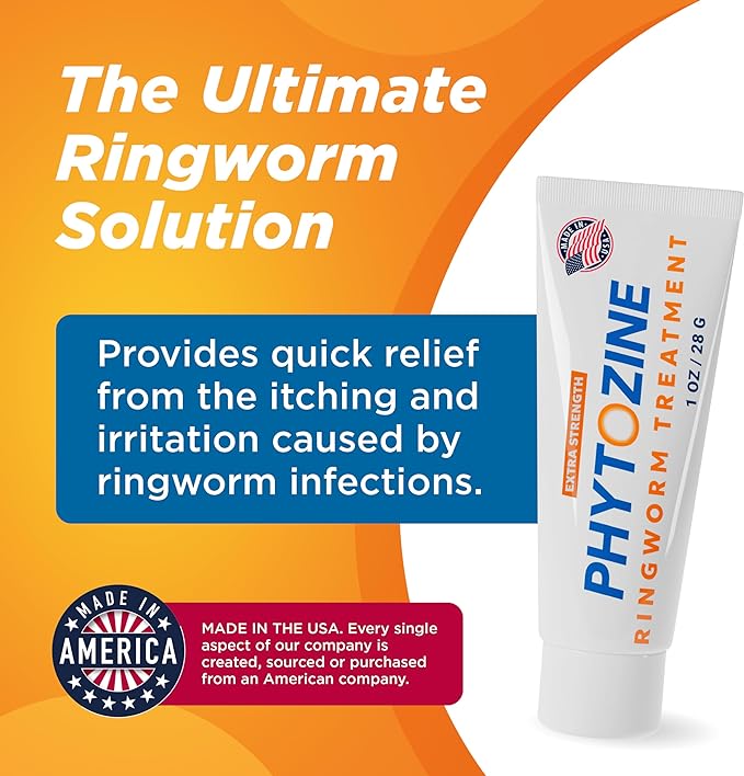 Extra Strength Antifungal Ringworm Treatment Cream for Humans - Powerful Antifungal Cream- Effective Athlete's Foot Treatment with Tolnaftate and Natural Oils for Adults and Kids (1 Ounce) - Image 4