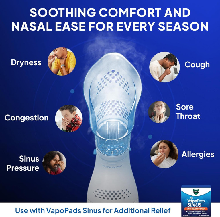 Mypurmist 2 Ultrapure Handheld Personal Steam Inhaler, Vaporizer and Humidifier (Plug-in) - Image 3