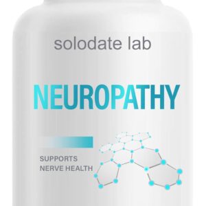 Neuropathy-Support-Nerve-Relief-Supplement with 600 mg Alpha Lipoic Acid, Max Strength Relieve Nerve Discomfort for Feet, Hands, Toes, Back, Neck
