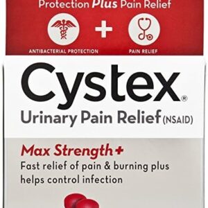 Cystex UTI Pain Relief, 48 Tablets (Pack of 3)