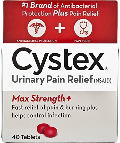 Cystex UTI Pain Relief, 48 Tablets (Pack of 3)
