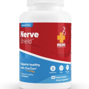 Redd Remedies, Nerve Shield, Supports Healthy Nerve Structure, 120 Tablets