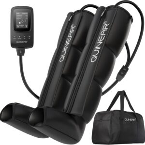 QUINEAR Air Compression Recovery System, Professional Sequential Device for Massage Therapy, Foot and Leg Recovery Boots for Improved Circulation