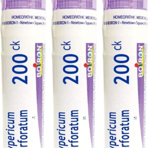 Boiron Hypericum Perforatum 200ck Homeopathic Medicine for Nerve Pain - 80 Pellets (Pack of 3)