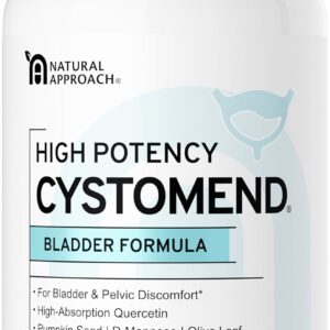 Bladder & Pelvic Discomfort Formula (High Potency) - Supports Less Flares & Urgency* - Premium Bladder Support for Women & Men - USA Manufactured & Third-Party Tested - 180 Capsules