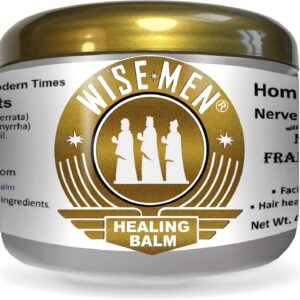Wise Men Healing Balm with Myrrh and Frankincense Essential Oils for Neuropathy, Sciatica and Nerve Pain Massage and Skin Moisturizing