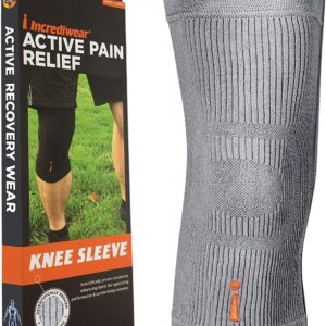 Incrediwear Knee Sleeve – Knee Braces for Knee Pain, Joint Pain Relief, Swelling, Inflammation Relief, and Circulation, Knee Support for Women and Men