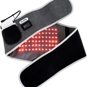 Cordless Infrared Portable Heating Pad - Rechargeable Heat Therapy for Menstrual and Back Pain Relief