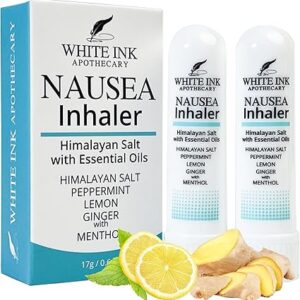 Nausea Inhaler | White Ink 100% Natural | Motion Morning Sickness | Pregnancy | Migraine Drug Side Effects | Chemotherapy | Cancer