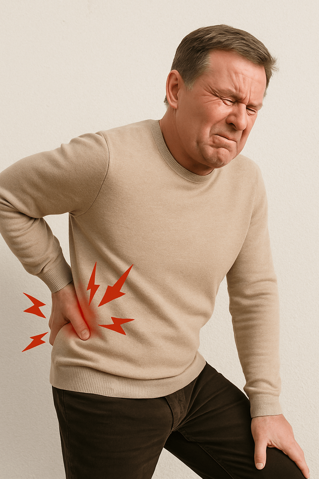 Back and neck pain illustration